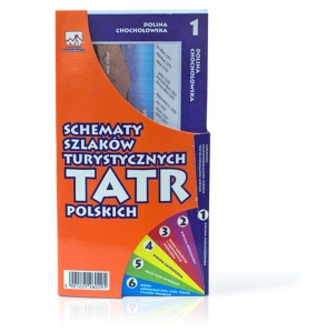 Schematy szlaków turystycznych TATR POLSKICH