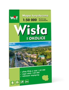 Mapa turystyczna Wisła i okolice