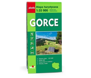 Mapa turystyczna GORCE